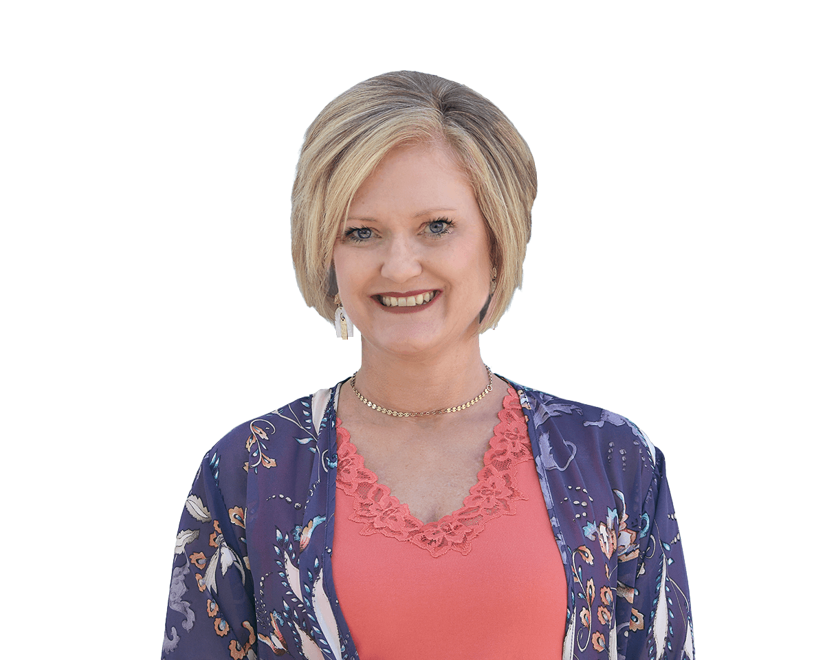 A portrait of Kristin Edelblute, MS, LPC, NCC